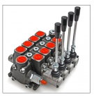 4-section hydraulic distributor
